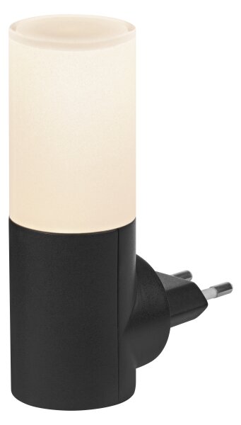 Osram - Luce notturna LED con sensore crepuscolare LUNETTA LED/0,2W/230V nera