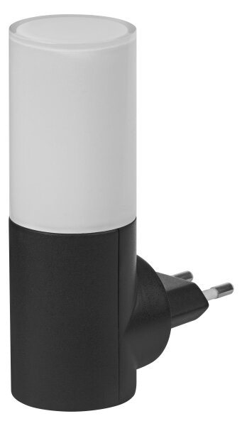 Osram - Luce notturna LED con sensore crepuscolare LUNETTA LED/0,2W/230V nera