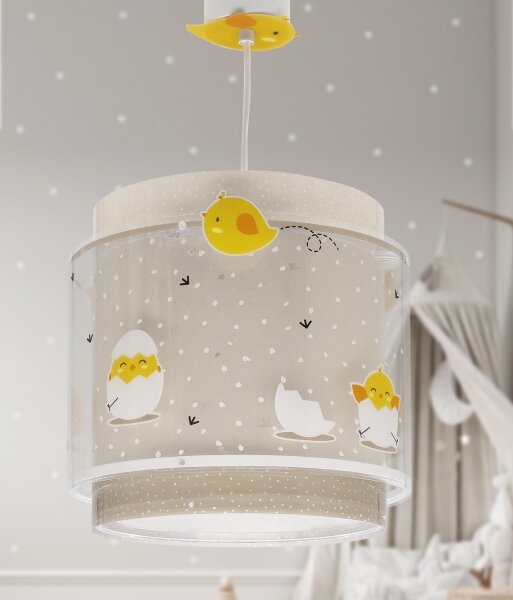Dalber 76872 - Lampadario per bambini BABY CHICK 1xE27/15W/230V
