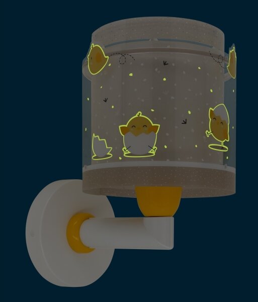 Dalber 76879 - Applique per bambini BABY CHICK 1xE27/15W/230V