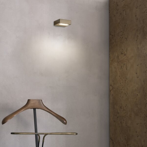 Ideal Lux - Lampada da parete LED TAB LED/24W/230V CRI 90 ottone