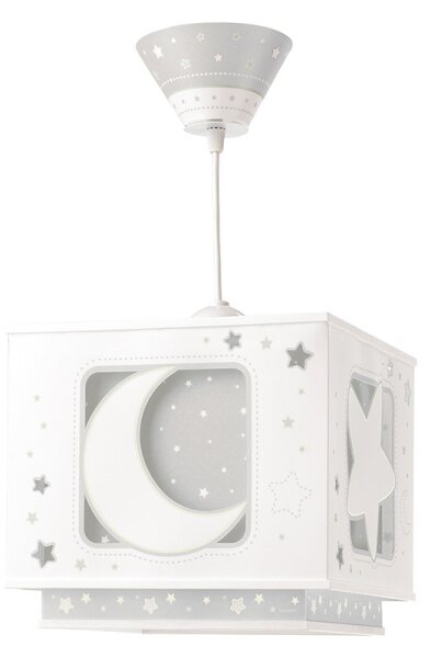 Dalber 63232E - Lampadario per bambini MOON LIGHT 1xE27/60W/230V