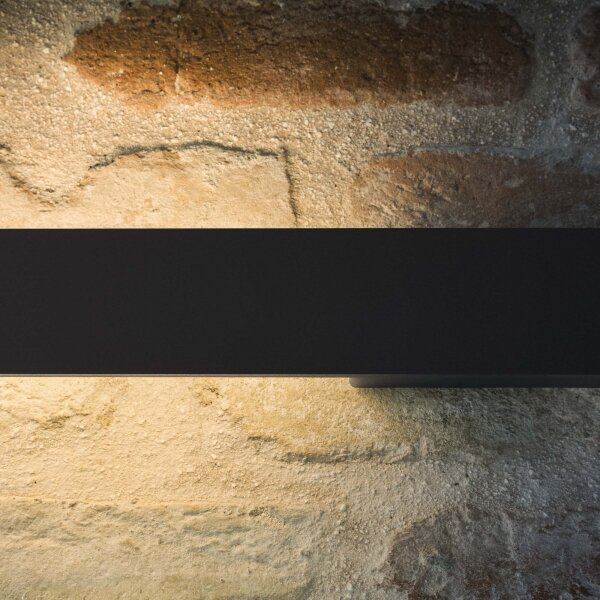 Ideal Lux - Applique da esterno LINEA LED/20W/230V CRI 90 104 cm IP54 nero