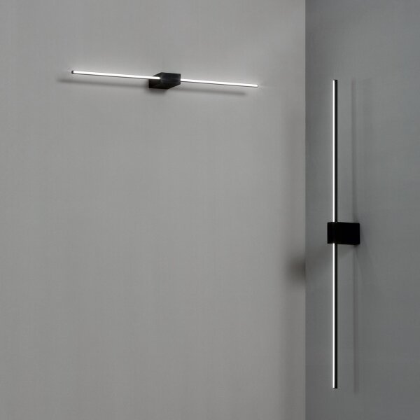 Ideal Lux - Lampada LED per quadri THEO LED/12W/230V 75 cm CRI 90 nera