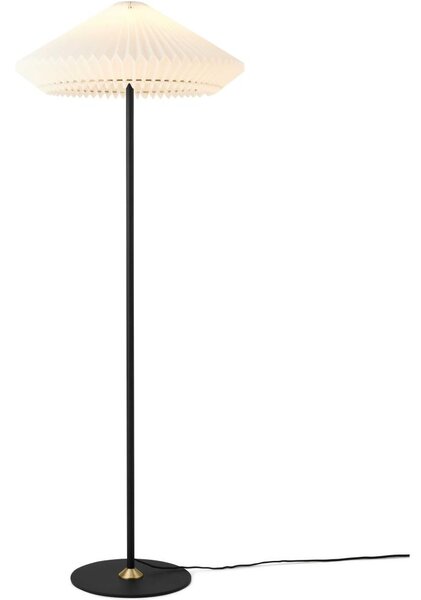 Halo Design 745043 - Lampada da terra PARIS 1xE27/40W/230V nero/bianco/rovere