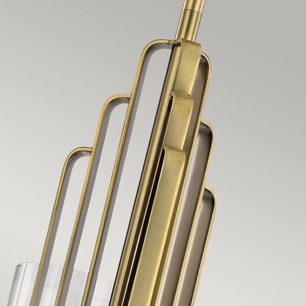 Quintiesse QN-KIMROSE3-BNB - Lampadario a stelo KIMROSE 3xE14/40W/230V oro