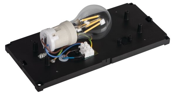 Kanlux 45816 - Applique da esterno LERTO 1xE27/15W/230V IP54 nera