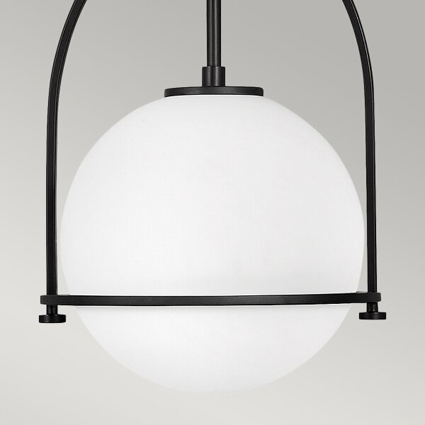 Quintiesse QN-SOMERSET-P-O-BK - Lampada a sospensione a stelo SOMERSET 1xE27/60W/230V nero