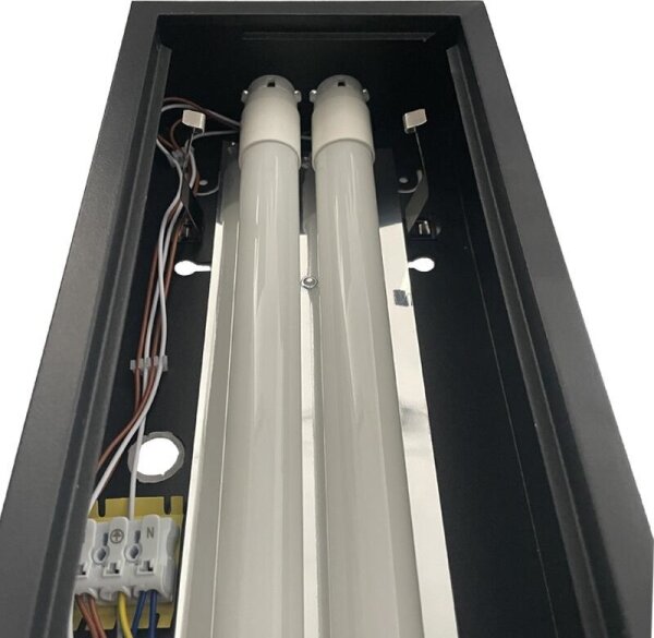 Lampada fluorescente T8 2xG13/18W/230V 120 cm nero