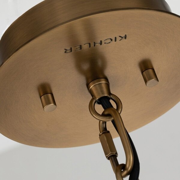 Quintiesse QN-LINARA-P-BK - Lampada a sospensione LINARA con asta 1xE27/60W/230V nero/oro