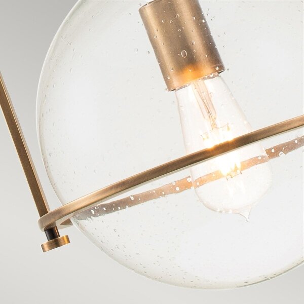 Quintiesse QN-SOMERSET-P-C-HB - Lampadario a stelo SOMERSET 1xE27/60W/230V bronzo