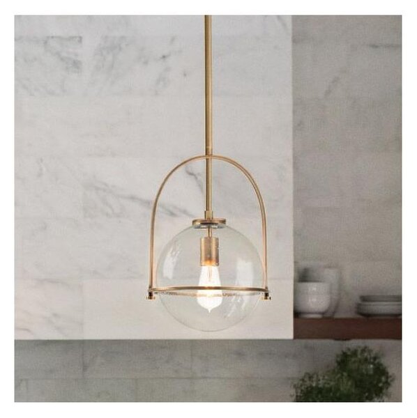Quintiesse QN-SOMERSET-P-C-HB - Lampadario a stelo SOMERSET 1xE27/60W/230V bronzo