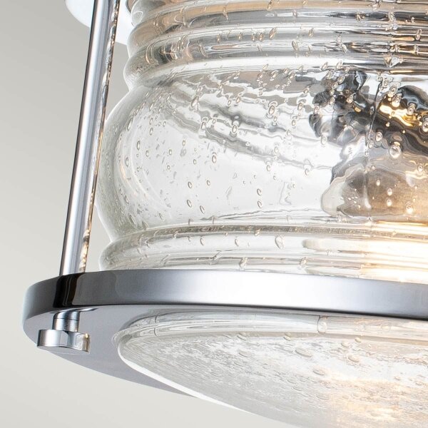 Quintiesse QN-ASHLANDBAY-F-PC-BATH - plafoniera da bagno ASHLAND 2xE27/60W/230V IP44