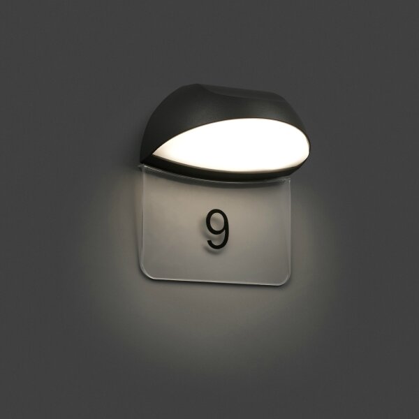 FARO 71197 - Lampada da parete per esterno a LED NUM LED/7W/230V IP54