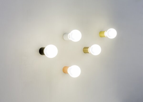 FARO 62151 - Applique TEN 1xE27/20W/230V nera