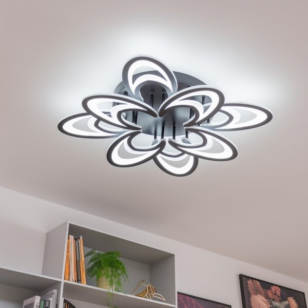 Brilagi - Lampadario a plafone LED dimmerabile TWIST LED/125W/230V 3000-6500K + +TC