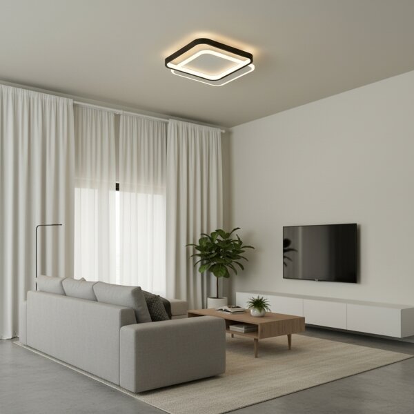 Brilagi - Plafoniera LED dimmerabile FLARE LED/43W/230V 3000-6000K + telecomando