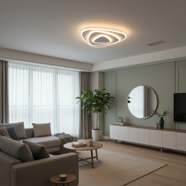 Brilagi - Lampada da soffitto LED dimmerabile MODERN LED/58W/230V 3000-6000K + Telecomando