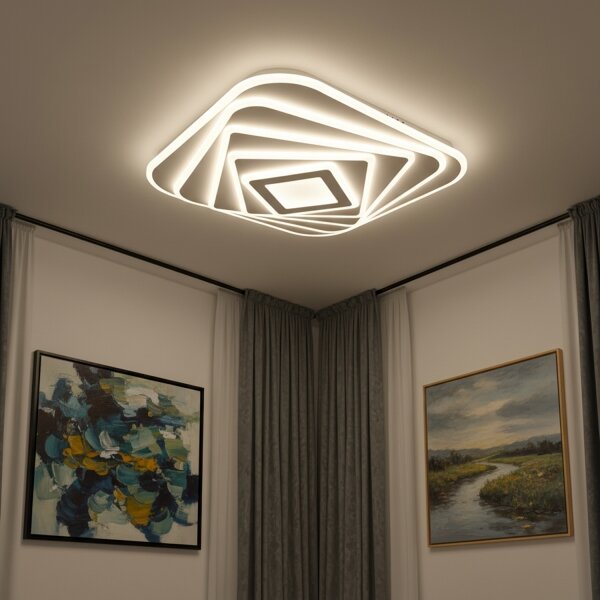 Brilagi - Plafoniera LED dimmerabile MODERN LED/210W/230V 3000-6000K + telecomando