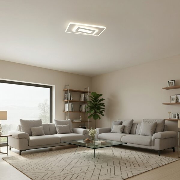 Brilagi - Plafoniera LED dimmerabile MODERN LED/51W/230V 3000-6000K + telecomando