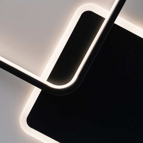 Brilagi - Plafoniera LED dimmerabile da soffitto FLARE 64W/230V 3000-6000K + telecomando