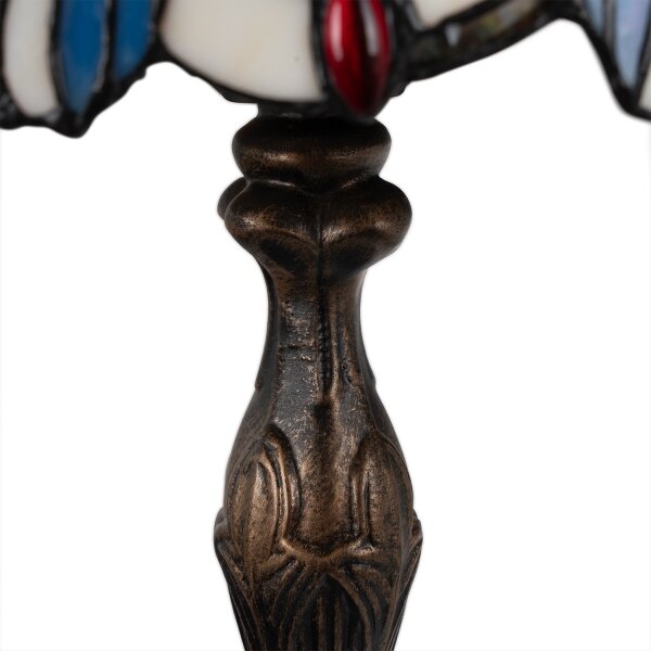 Brilagi - Lampada da tavolo in vetro Tiffany JUNGLE 1xE27/60W/230V