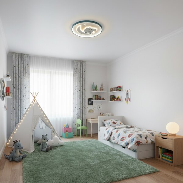Brilagi - Plafoniera a LED per bambini PIGGY LED/70W/230V 3000/4500/6000K