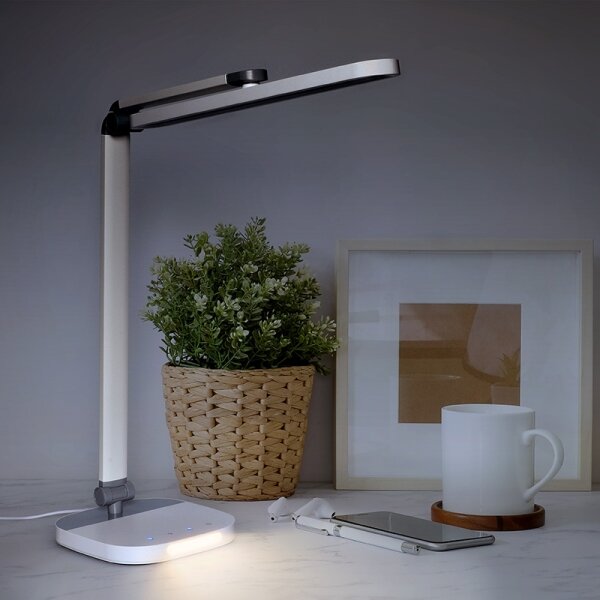 Solight WO65- Lampada da tavolo LED dimmerabile con funzione Touch LED/10W/5V 3000/4000/5000K