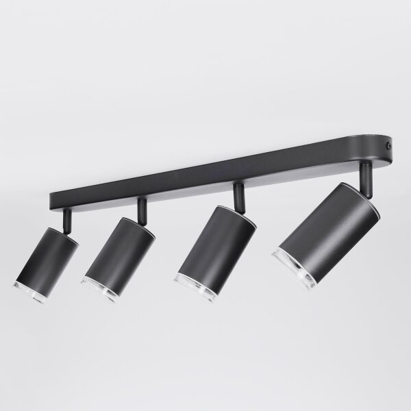 Brilagi - Luce Spot da bagno SELE 4xGU10/30W/230V IP44 nero