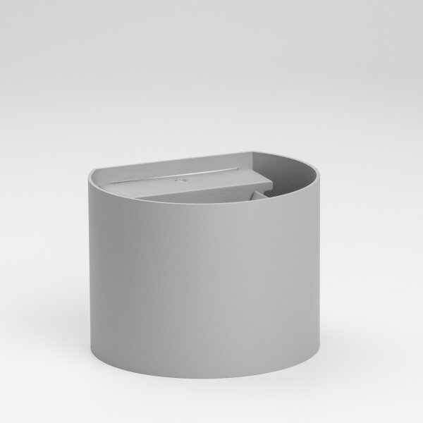 Brilagi - Applique a LED da esterno RONDO LED/6W/230V grigio IP54