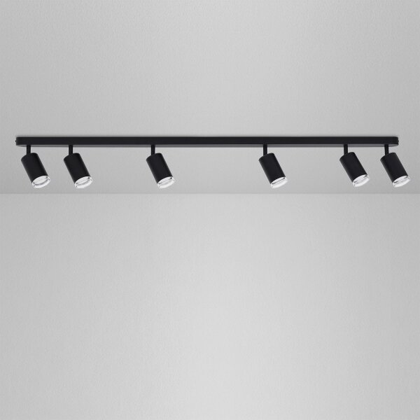 Brilagi - Luce Spot da bagno SELE 6xGU10/30W/230V IP44 nero
