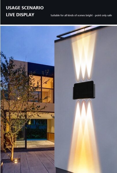 Immax 08491L - Applique a LED solare con sensore LED/2W/5V IP54