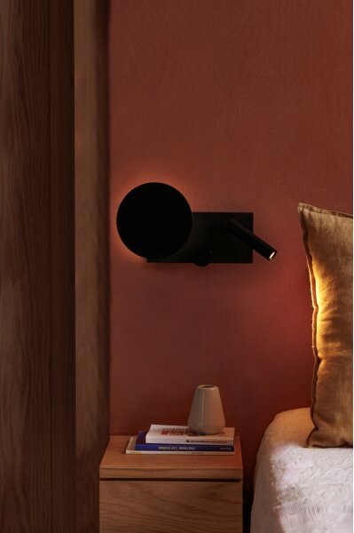 FARO 20058 - Lampada da parete dimmerabile KLEE LED/10W/230V + LED/3W dx
