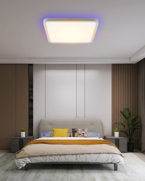 Immax NEO 07168-W40-LED RGB+CCT Lampada dimmerabile 50W/230V Wi-Fi Tuya white+TC