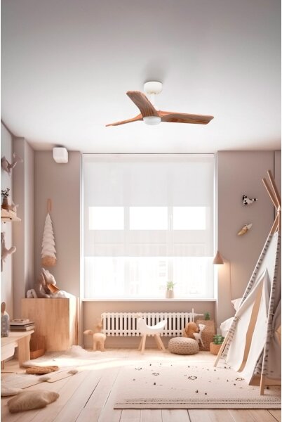 FARO 33805-1TW-LED Ventilatore dimmerabile HEYWOOD S con LED/10W/230V 2700/3000/4000K + telecomando