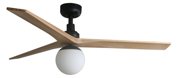FARO 34283-11L - Ventilatore da soffitto KLIM M 1xE27/15W/230V pino/nero + +TC