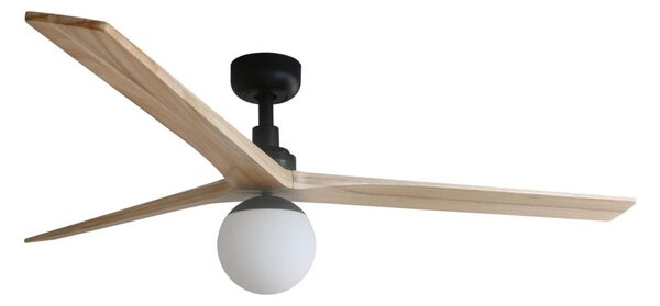 FARO 34282-11L - Ventilatore da soffitto KLIM L 1xE27/15W/230V pino/nero + +TC