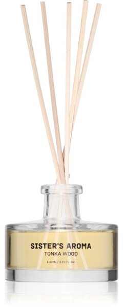Sister's Aroma Home Fragrance Tonka Wood diffusore di aromi 110 ml