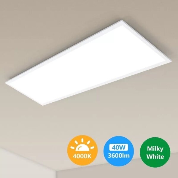 Aigostar - Pannello LED da incasso LED/40W/230V 4000K 30x120cm