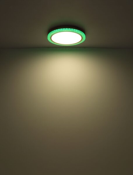 Globo 41372-24 - Plafoniera dimmerabile RGBW BOLLY LED/20W/230V + +TC