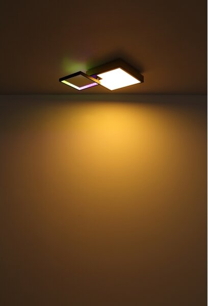 Globo 41392-21 - Lampada dimmerabile LED RGBW JACKY LED/21W/230V+LED/3W + DO
