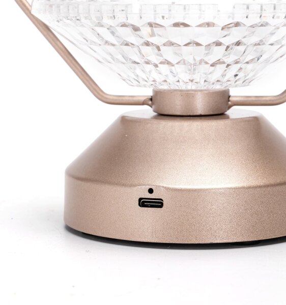Aigostar- Lampada ricaricabile dimmerabile LED/1W/5V 2700/4000/6500K 1800mAh 20 cm