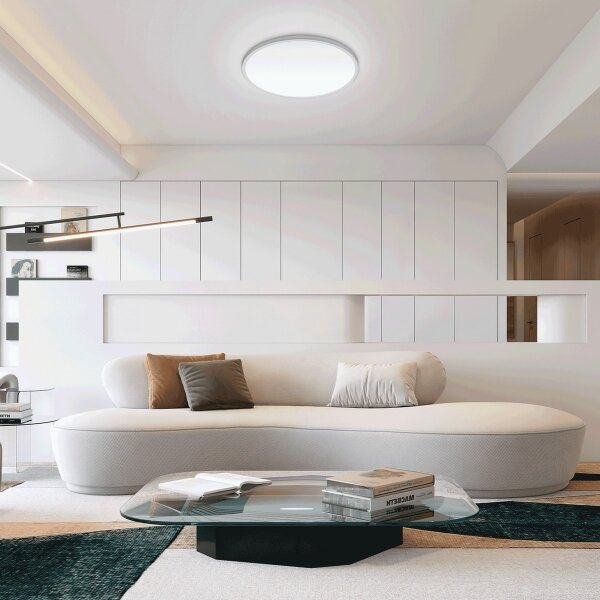 Aigostar - Plafoniera LED da bagno LED/18W/230V 3000-6000K IP54 + +TC