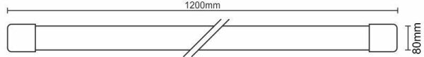 Luce LED dimmerabile sottopensile LED/40W/230V 3000-6500K Wi-Fi Tuya IP40