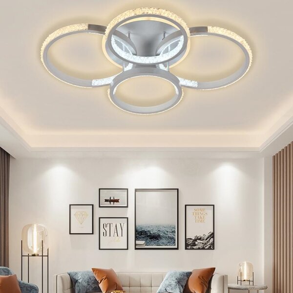 Lampadario LED a plafone dimmerabile LED/80W/230V 3000-6500K + tc