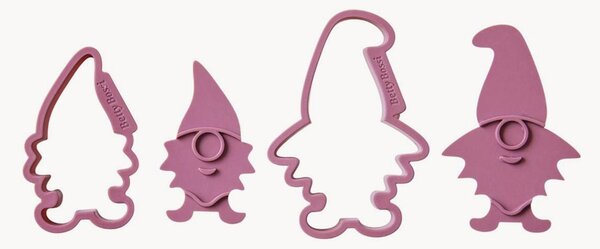 Set di 4 tagliabiscotti Wichtel