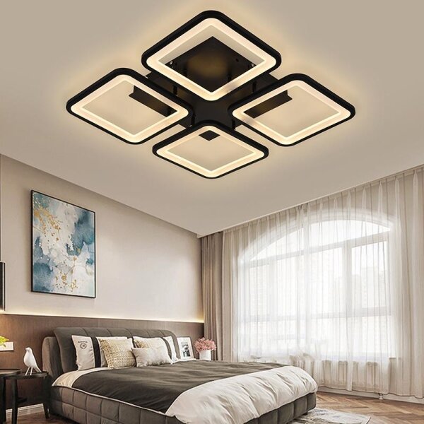Brilagi - Lampadario a plafone LED dimmerabile SQUARED LED/85W/230V 3000-6500K + +TC