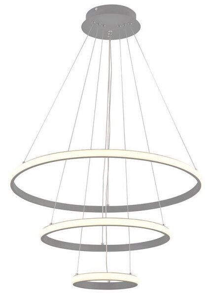 Lampadario a sospensione con filo LED dimmerabile LED/90W/230V 3000-6500K + +TC