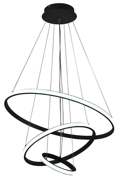 Brilagi - Lampadario LED dimmerabile a sospensione su cavo CIRCLE LED/90W/230V 3000-6500K + telecomando