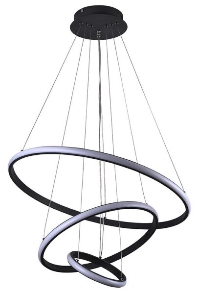 Brilagi - Lampadario LED dimmerabile a sospensione su cavo CIRCLE LED/90W/230V 3000-6500K + telecomando